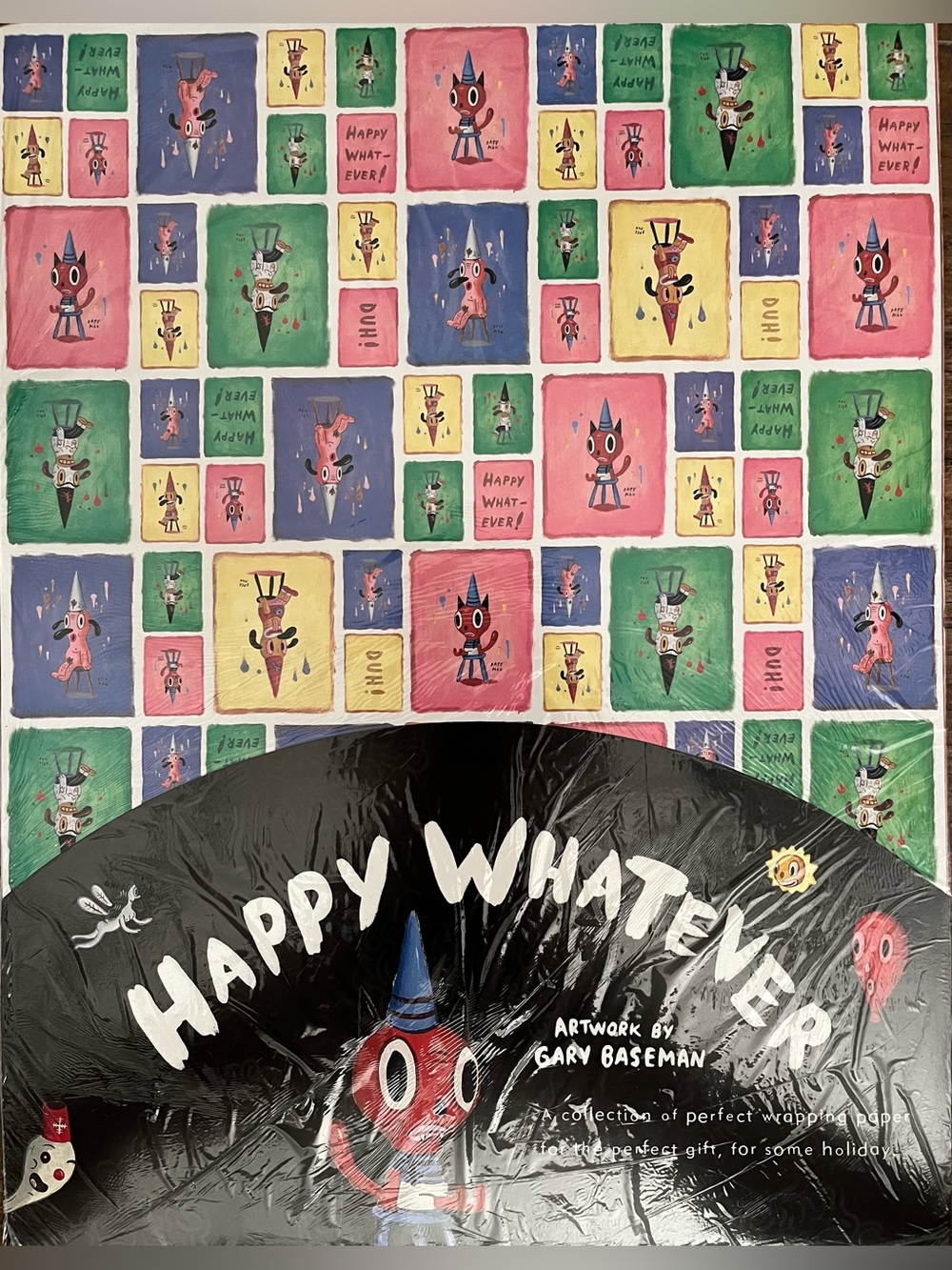 Gary Baseman Happy Whatever Gift Wrap